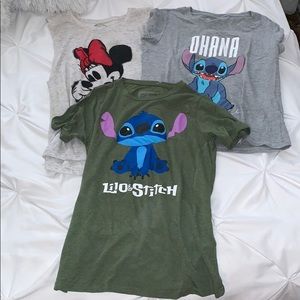 3 Disney Shirts